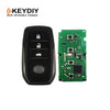 KEYDIY Toyota Style 3-Buttons Smart Key - 8A Chip (TB01-3)