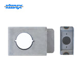 Keedex K-BXSGL234 Weldable Single Gate Box - 2-3/4" Backset