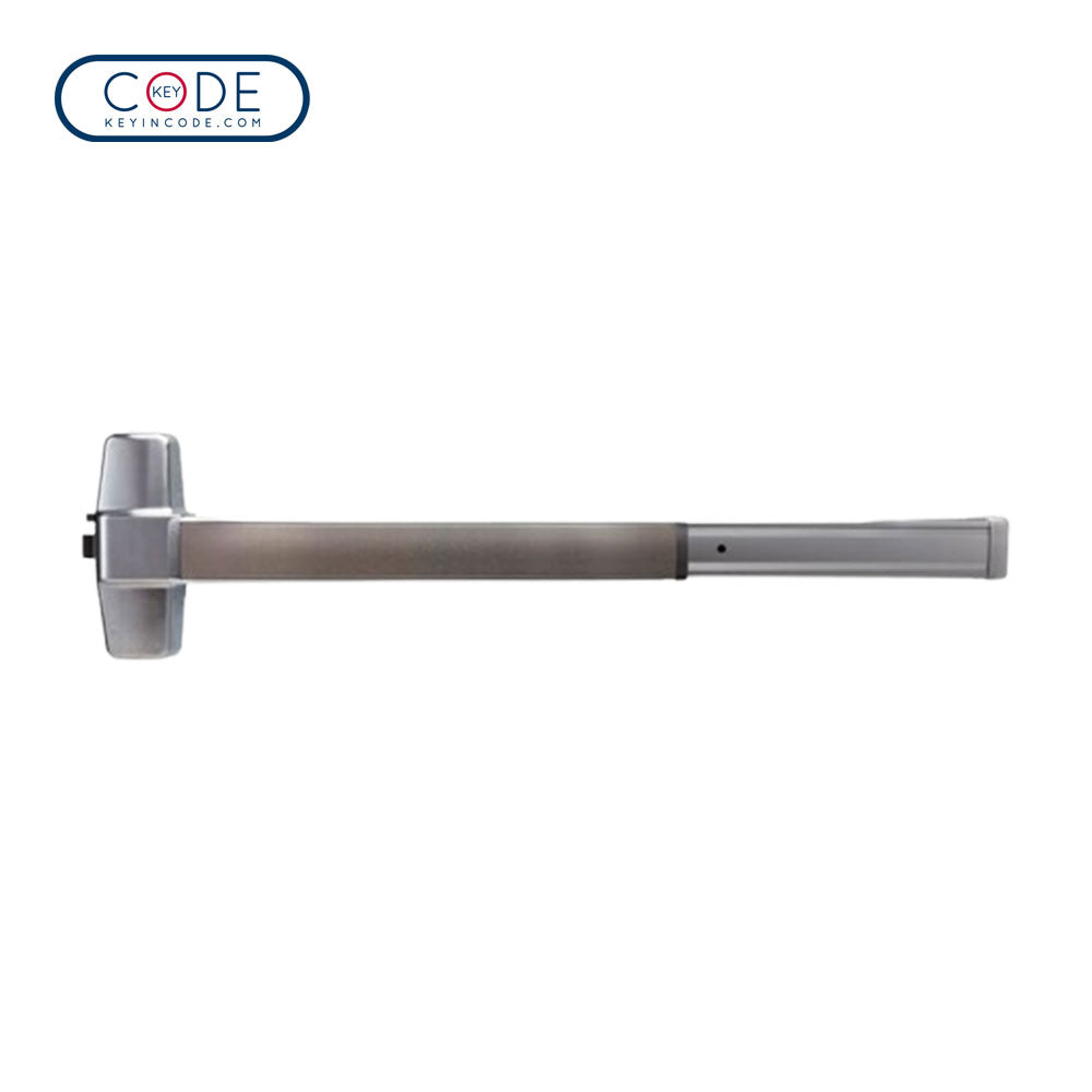 KeyInCode KIC1000-M-36 Heavy Duty Mortise Exit Device - Grade 1 - US32D - Satin Stainless Steel (630)