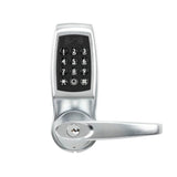 KeyInCode KIC4510-KWB Bluetooth and Wi-Fi Enabled Lockset with Tubular Latch - US26D - Satin Chromium Plated (626)