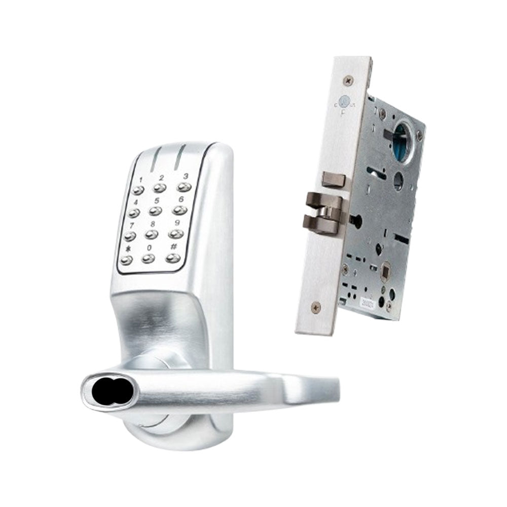 KeyInCode KIC5250 Pin Code Lockset with Mortise Body - Grade 2