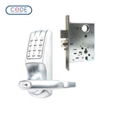KeyInCode KIC5255 Pin Code Lockset with Mortise Latch and Auto Deadbolt - Grade 2
