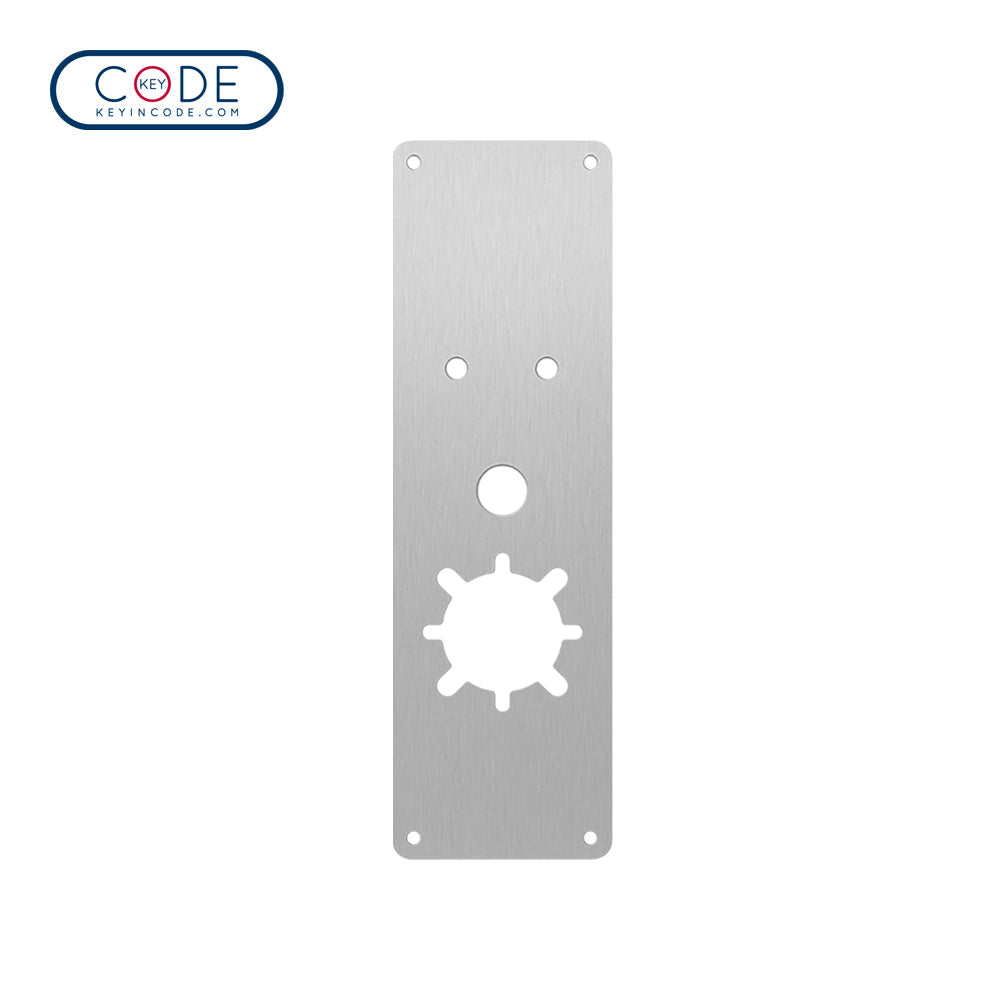 KeyInCode KIC6000 Cover Plate for 6000 Series Exit Devices with 16" Height and 4" Width
