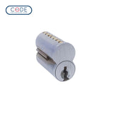 KeyInCode KIC SFIC Cylinder for KIC5500/6500 Series Electronic Locksets with 6 Pin - US26D - Satin Chromium Plated (626)
