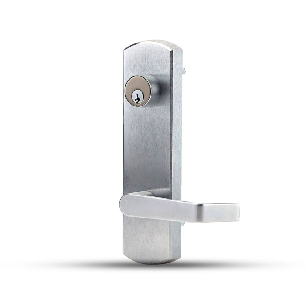 KeyInCode KIC-ET-5005 Heavy Duty Escutcheon Trim Exit Device - Storeroom Function