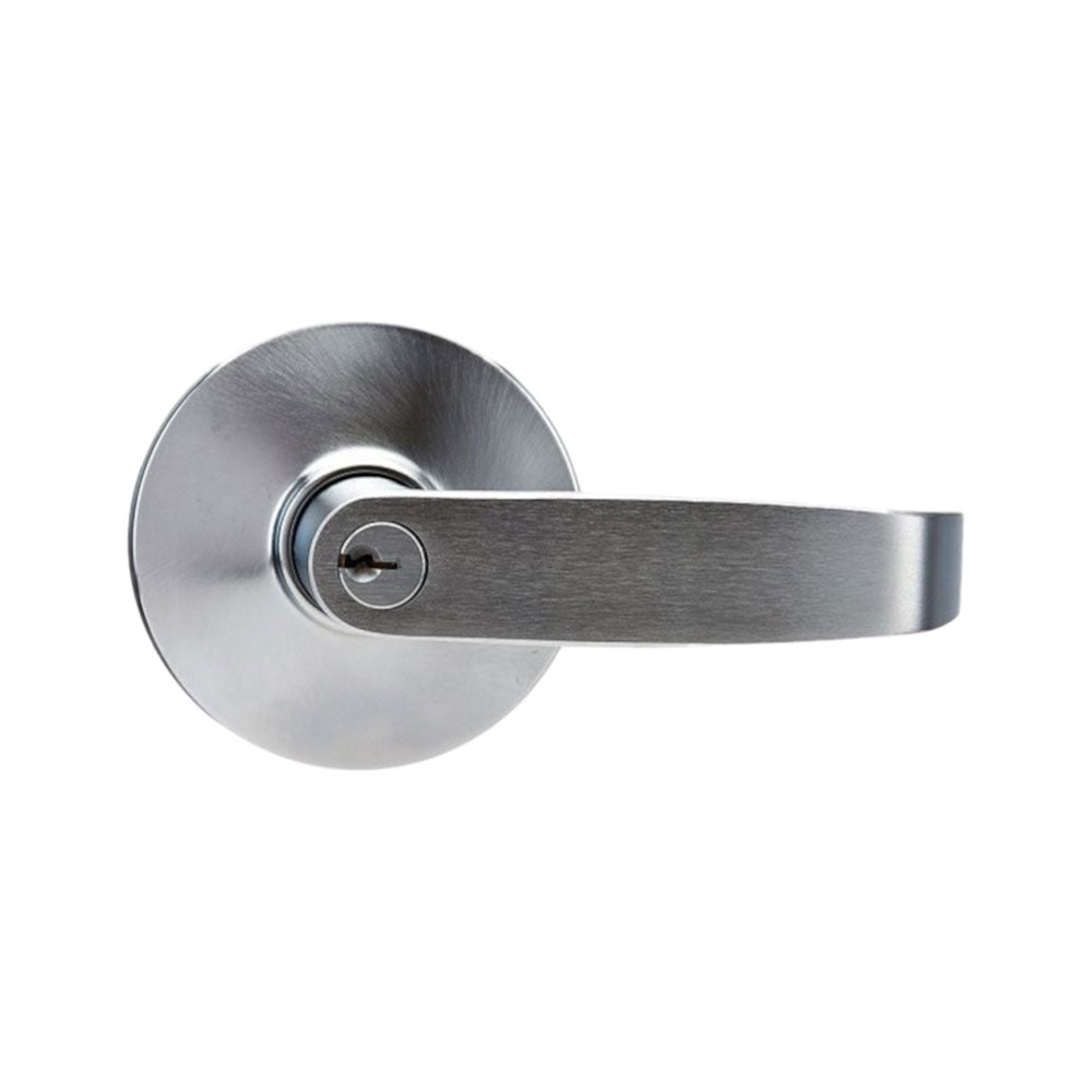 KeyInCode KIC-ET-8000S Cylindrical Lever Trim for Exit Devices - Storeroom Function - Grade 1