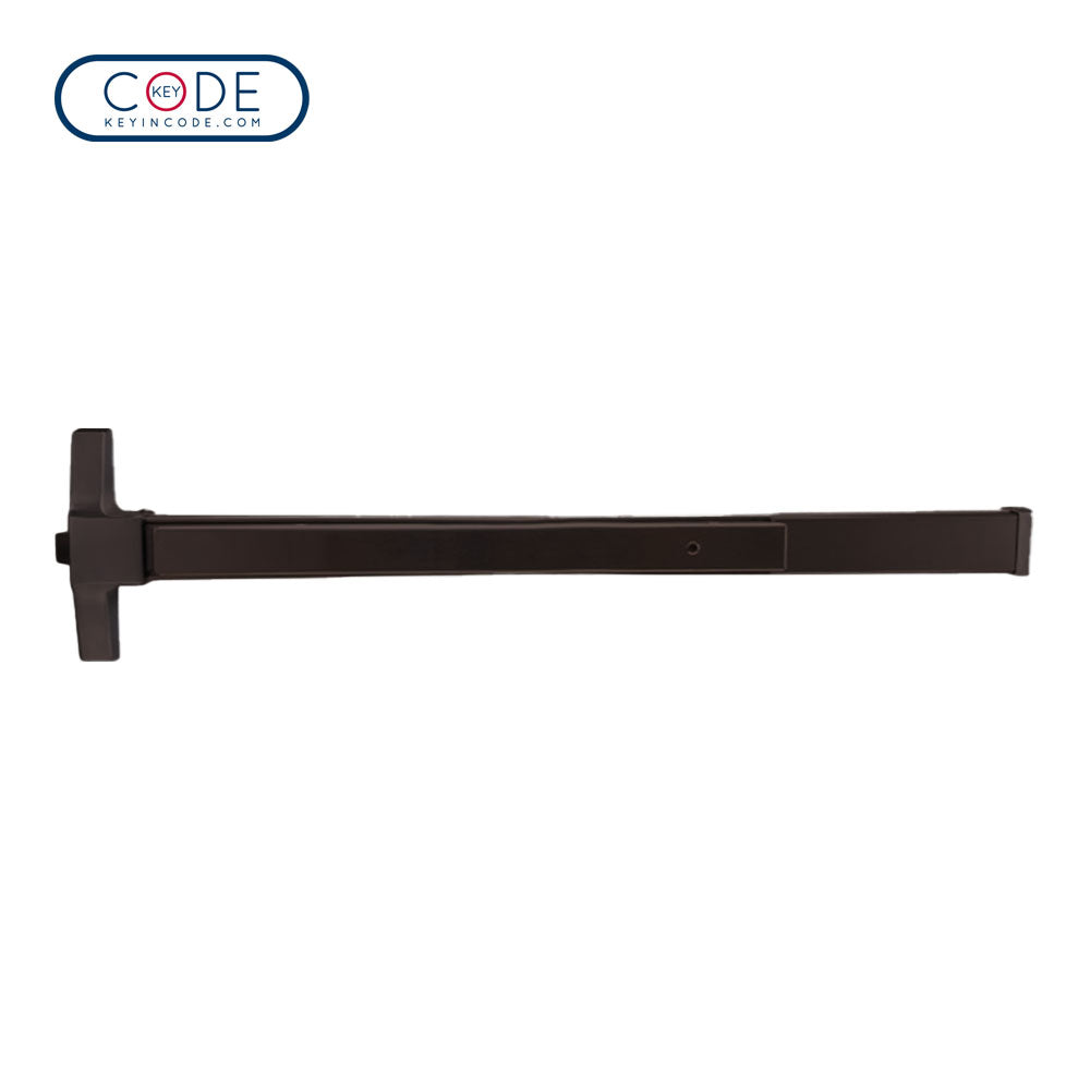 KeyInCode KIC-GLS-1000-R Heavy Duty Narrow Stile Rim Exit Device - Grade 1