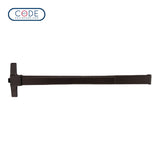 KeyInCode KIC-GLS-1000-R Heavy Duty Narrow Stile Rim Exit Device - Grade 1