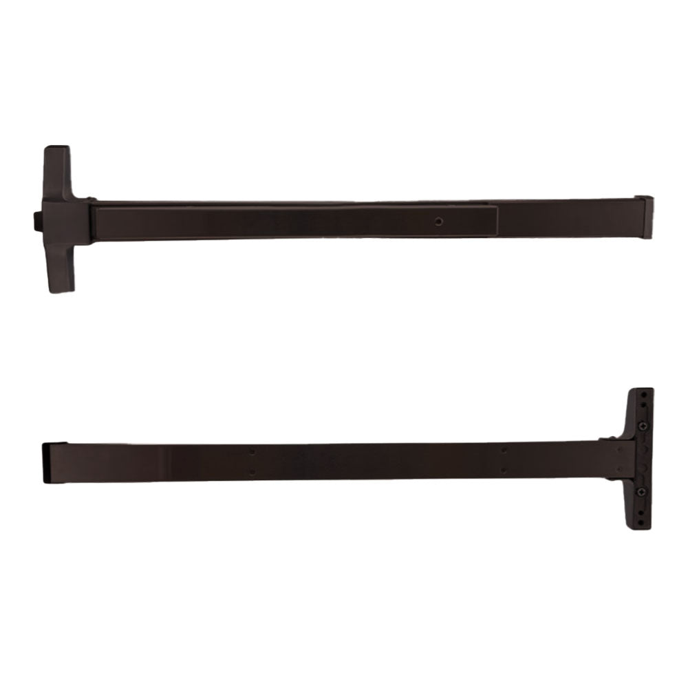 KeyInCode KIC-GLS-1000-R Heavy Duty Narrow Stile Rim Exit Device - Grade 1