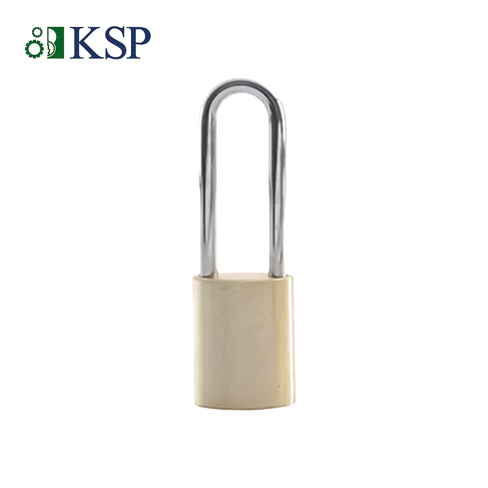 KSP - 803 - I/C Padlocks with 3" Shackle - 5/16" - Brass