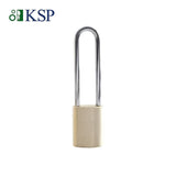 KSP - 804 - I/C Padlocks with 4" Shackle - 5/16" - Brass