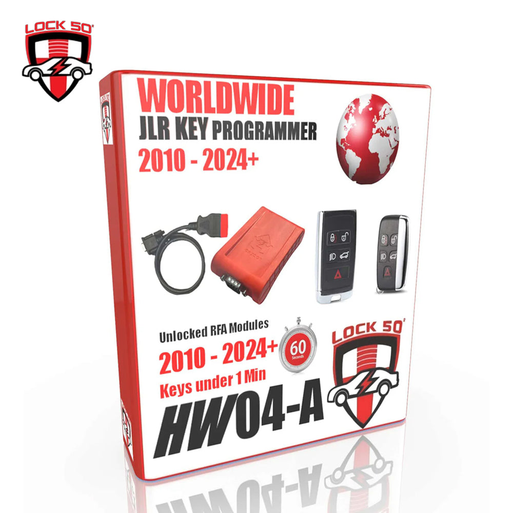 Lock50 HW04-A Alarm Off and OBD Key Programming Package