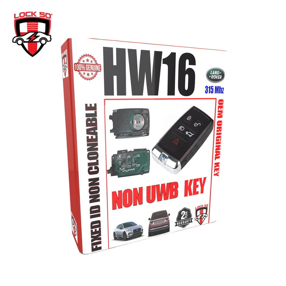Lock50 HW16 - OEM Non PEPS Key (Land Rover Logo)