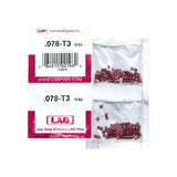 LAB - 078T - .078 Top Pin - .115 Diameter - Crown .003 Universal - Color-Coded - Brass Alloy - Smart Pack 150 Pins