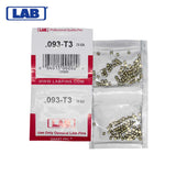 LAB - 093T - .093 Top Pin - .115 Diameter - Crown .003 Universal - Color-Coded - Brass Alloy - Smart Pack 150 Pins