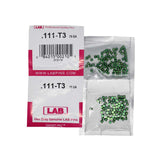 LAB - 111T - .111 Top Pin - .115 Diameter - Crown .003 Universal - Color-Coded - Brass Alloy - Smart Pack 150 Pins