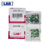 LAB - 111T - .111 Top Pin - .115 Diameter - Crown .003 Universal - Color-Coded - Brass Alloy - Smart Pack 150 Pins