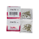 LAB - 114T - .114 Top Pin - .115 Diameter - Crown .003 Universal - Color-Coded - Brass Alloy - Smart Pack 150 Pins