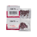 LAB - 138T - .138 Top Pin - .115 Diameter - Crown .003 Universal - Color-Coded - Brass Alloy - Smart Pack 150 Pins