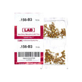 LAB - 156B - .156 Bottom Pin - .115 Diameter - Crown .003 Universal - Color-Coded - Brass Alloy - Smart Pack 150 Pins