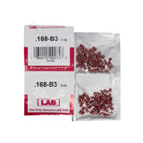 LAB - 168B - .168 Bottom Pin - .115 Diameter - Crown .003 Universal - Color-Coded - Brass Alloy - Smart Pack 150 Pins