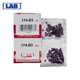 LAB - 174B - .174 Bottom Pin - .115 Diameter - Crown .003 Universal - Color-Coded - Brass Alloy - Smart Pack 150 Pins