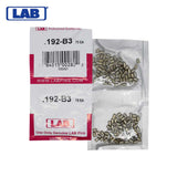 LAB - 192B - .192 Bottom Pin - .115 Diameter - Crown .003 Universal - Color-Coded - Brass Alloy - Smart Pack 150 Pins