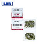 LAB - 195B - .195 Bottom Pin - .115 Diameter - Crown .003 Universal - Color-Coded - Brass Alloy - Smart Pack 150 Pins