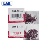 LAB - 204B - .204 Bottom Pin - .115 Diameter - Crown .003 Universal - Color-Coded - Brass Alloy - Smart Pack 150 Pins
