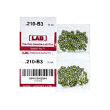 LAB - 210B - .210 Bottom Pin - .115 Diameter - Crown .003 Universal - Color-Coded - Brass Alloy - Smart Pack 150 Pins