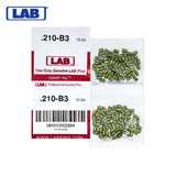 LAB - 210B - .210 Bottom Pin - .115 Diameter - Crown .003 Universal - Color-Coded - Brass Alloy - Smart Pack 150 Pins
