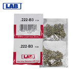 LAB - 222B - .222 Bottom Pin - .115 Diameter - Crown .003 Universal - Color-Coded - Brass Alloy - Smart Pack 150 Pins