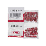 LAB - 243B - .243 Bottom Pin - .115 Diameter - Crown .003 Universal - Color-Coded - Brass Alloy - Smart Pack 150 Pins