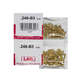 LAB - 246B - .246 Bottom Pin - .115 Diameter - Crown .003 Universal - Color-Coded - Brass Alloy - Smart Pack 150 Pins