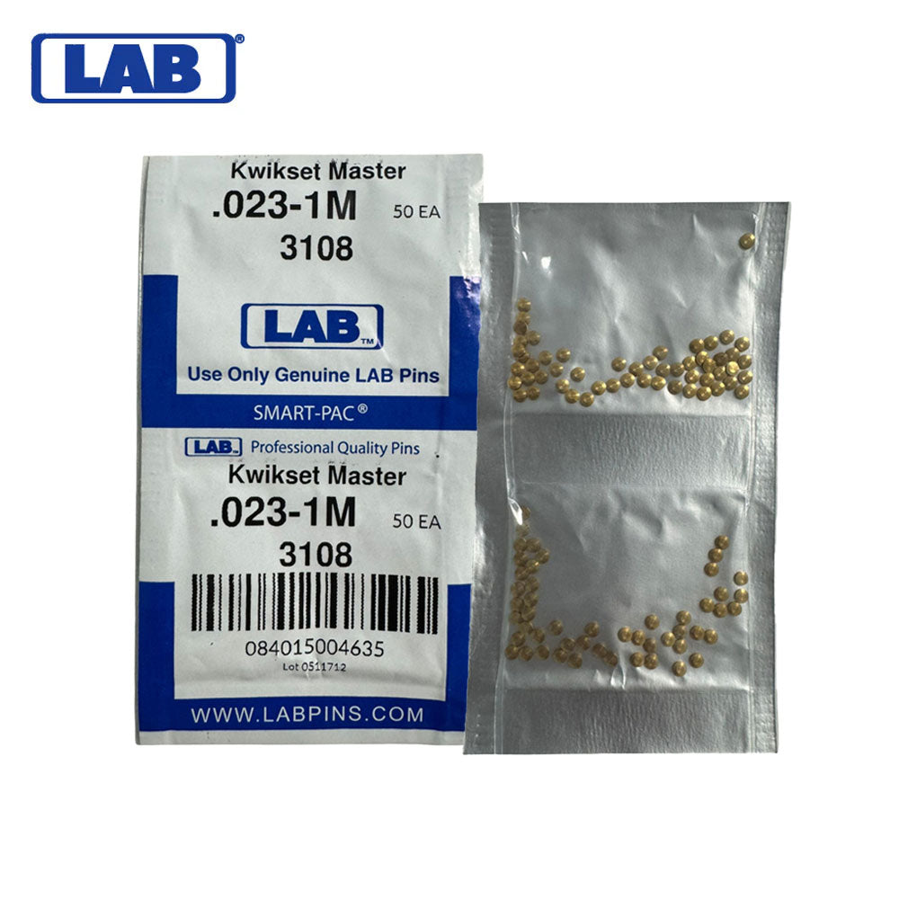 LAB - Kwikset Master Pins - P1 Master Pin - PolyBag Pack of 100