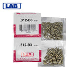 LAB - 312B - .312 Bottom Pin - .115 Diameter - Crown .003 Universal - Color-Coded - Brass Alloy - Smart Pack 150 Pins