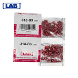 LAB - 318B - .318 Bottom Pin - .115 Diameter - Crown .003 Universal - Color-Coded - Brass Alloy - Smart Pack 150 Pins