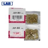 LAB - 321B - .321 Bottom Pin - .115 Diameter - Crown .003 Universal - Color-Coded - Brass Alloy - Smart Pack 150 Pins
