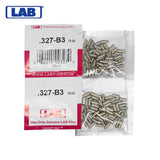 LAB - 327B - .327 Bottom Pin - .115 Diameter - Crown .003 Universal - Color-Coded - Brass Alloy - Smart Pack 150 Pins