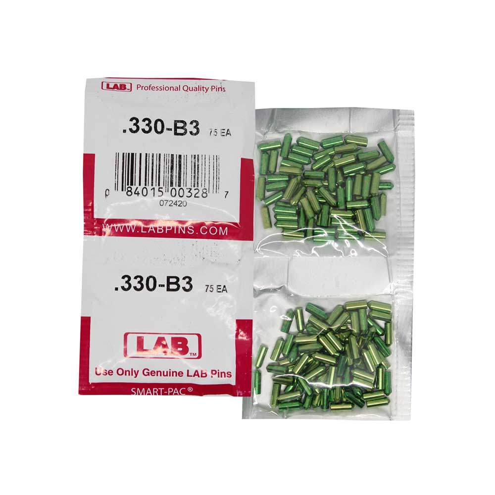 LAB - 330B - .330 Bottom Pin - .115 Diameter - Crown .003 Universal ...