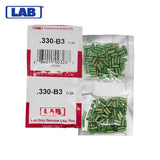 LAB - 330B - .330 Bottom Pin - .115 Diameter - Crown .003 Universal - Color-Coded - Brass Alloy - Smart Pack 150 Pins