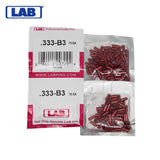 LAB - 333B - .333 Bottom Pin - .115 Diameter - Crown .003 Universal - Color-Coded - Brass Alloy - Smart Pack 150 Pins