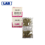 LAB - 342B - .342 Bottom Pin - .115 Diameter - Crown .003 Universal - Color-Coded - Brass Alloy - Smart Pack 150 Pins