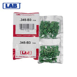 LAB - 345B - .345 Bottom Pin - .115 Diameter - Crown .003 Universal - Color-Coded - Brass Alloy - Smart Pack 150 Pins