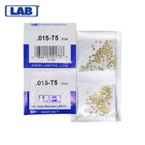 LAB - 5015T-SP - .015 Top Pin - .115 Diameter - Crown .005 Universal - Color-Coded - Brass Alloy - Smart Pack 150 Pins