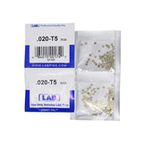 LAB - 5020T-SP - .020 Top Pin - .115 Diameter - Crown .005 Universal - Color-Coded - Brass Alloy - Smart Pack 150 Pins