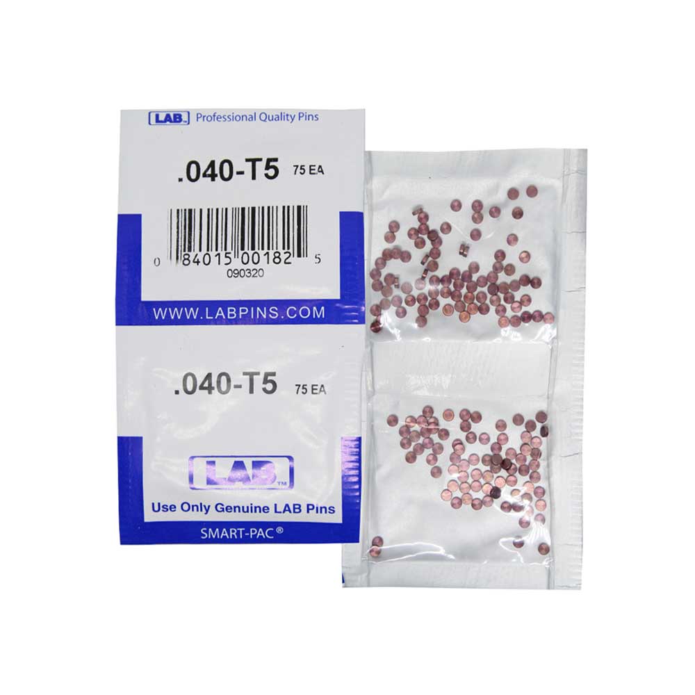 LAB - 5040T-SP - .040 Top Pin - .115 Diameter - Crown .005 Universal ...