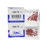 LAB - 5105T-SP - .105 Top Pin - .115 Diameter - Crown .005 Universal - Color-Coded - Brass Alloy - Smart Pack 150 Pins