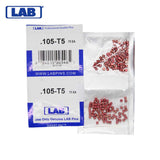 LAB - 5105T-SP - .105 Top Pin - .115 Diameter - Crown .005 Universal - Color-Coded - Brass Alloy - Smart Pack 150 Pins