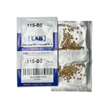 LAB - 5115B-SP - .115 Bottom Pin - .115 Diameter - Crown .005 Universal - Color-Coded - Brass Alloy - Smart Pack 150 Pins